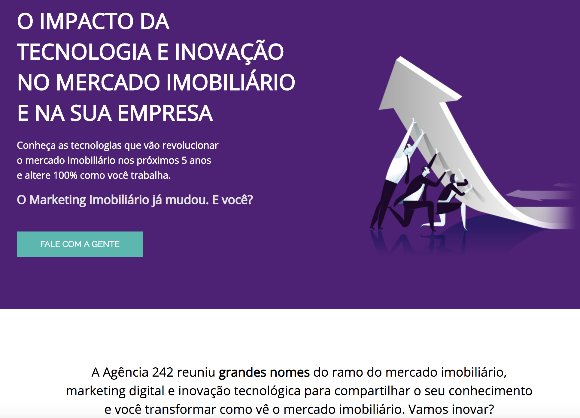 Agência 242 reúne especialistas para tratar da tecnologia no mercado imobiliário