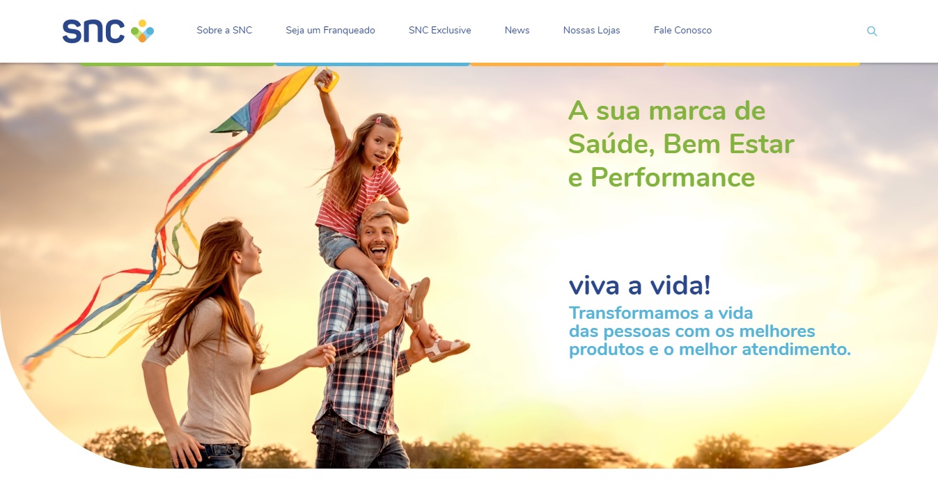 SNC apresenta novo site mais intuitivo e com destaque para novo posicionamento da marca